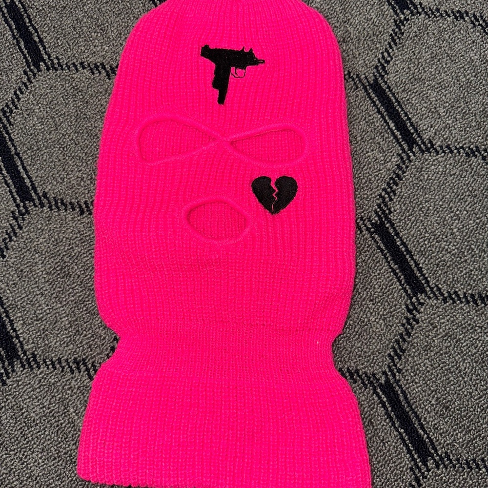 Pink Ski Mask